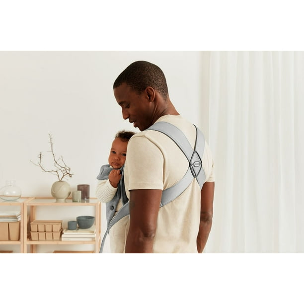 Baby bjorn mini carrier light grey best sale