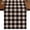 Beige Black, variant on Black Plaid Short Table Runner 36 Inches Long,Vintage Country Gray Buffalo Check Gingham Cotton Linen Table Runners Dresser Scarves,Fabric Tabletop Scarf Furniture Cover for Home Dinner Party 13"x36"