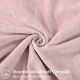thumbnail image 3 of decorUhome Couch Throw Pillow Covers 18x18 Set of 2, Decorative Soft Neutral Chenille Pillow Covers, Blush Pink, 3 of 10