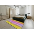 thumbnail image 4 of Ahgly Company Indoor Rectangle Patterned Dark Pink PAT1618X Area Rugs, 5' x 7', 4 of 6