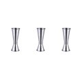 thumbnail image 1 of Bewildely Coctelera doble de acero inoxidable, taza medidora de 30ml/60ml, Jigger, herramienta de medición precisa, utensilios de cocina, barra plateada Type1 NO1 Bewildely CBP094742, 1 of 6