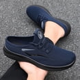 thumbnail image 7 of Mens Running Shoes Walking Sneakers Tennis Gym Slip on Athletic Non Slip Breathable Casual Sport Shoe Blue 45, 7 of 7