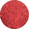 thumbnail image 1 of Ahgly Company Machine Washable Indoor Round Transitional Red Area Rugs, 5' Round, 1 of 1