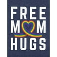 thumbnail image 6 of XCHQRTI Women Graphic Tee Free Mom Hugs Tshirt Pride Rainbow T Shirt Short Sleeve, 6 of 7