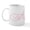 White, variant on CafePress - Hope Pink Ribbon Breast Cancer Awaren Mug - 11 oz Ceramic Mug - Novelty Coffee Tea Cup