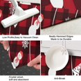 thumbnail image 3 of Red Christmas Snowman Pattern Kitchen Rug Mat,Kitchen Runner Rugs Non Skid Washable,Decorative Kitchen Floor Mats for Kitchen,Sink,Laundry,17"X47", 3 of 5
