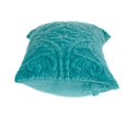 thumbnail image 3 of Parkland Collection PILL21341P Cristal Transitional Aqua Rectangle Throw Pillow, 3 of 6