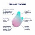 thumbnail image 2 of Satisfyer Mermaid Vibes | 9.5 cm | Clitoris stimulation | Pressure wave vibrator | 11 pressure wave intensities | 12 vibration programs | Waterproof (IPX7) | Skin-friendly silicone (Mint-Pink), 2 of 5