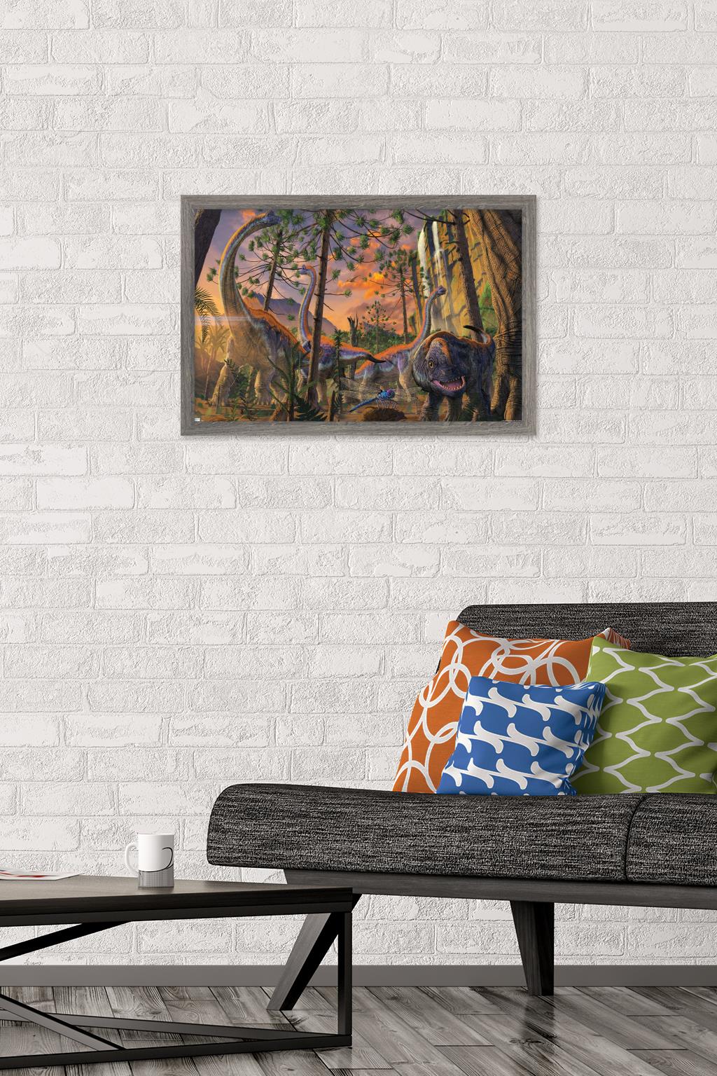 Vincent Hie - Curious Wall Poster, 14.725" x 22.375", Framed