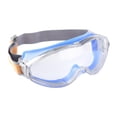 thumbnail image 1 of Gafas protectoras a prueba de impactos, marco suave, lente transparente, antivaho, para adultos, hombres y mujeres que trabajan. Azul, 1 of 8