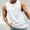 White, variant on ZZwxWA Mens Tank Tops Workout Cotton Gym Muscle Sleeveless T-Shirts Bodybuilding Fitness Athletic Summer Casual Tee Shirts