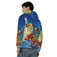 thumbnail image 4 of Scooby Doo Cartoon Sweatshirt For Mens Fashion Hoodies Zipper Coat Jacket With Pockets Athletic Daily Hoody Hooded Gift, 4 of 6