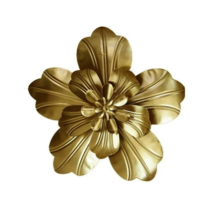 ERDOUY Metal Wall Art Decor for Living Room, Home Decor Living Room Wall Decor, Silhouette Wall Art(Gold)