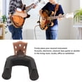 thumbnail image 3 of Self Locking Guitar Wall Mount Hanger, Protects Instruments, Saves Space, Compatible With All Guitar Types, 3 of 8