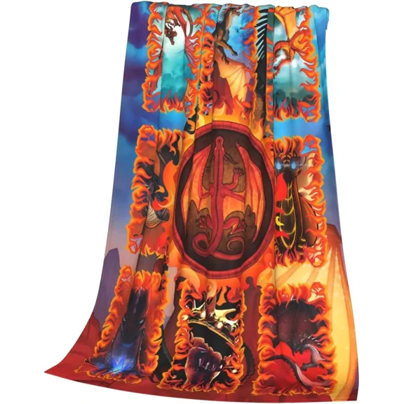 Wings Of Fire Blanket Warm Ultra Soft Throw Blanket 50'' X 40''