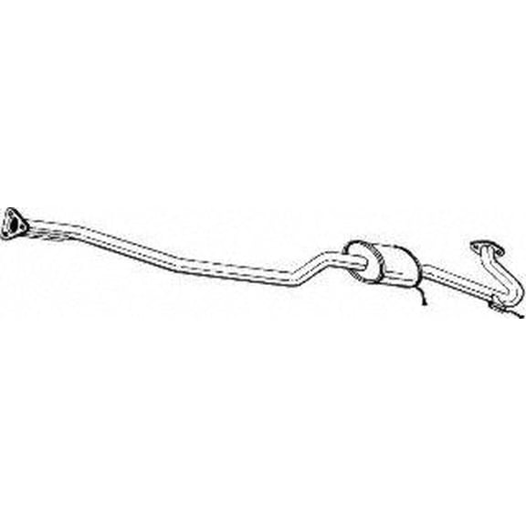Bosal 293-105 Exhaust Muffler Assembly