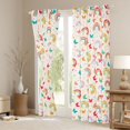 thumbnail image 3 of Feelyou Butterfly Animal Curtains Pack of 2 (42x84 Each), Rainbow Curtains Blackout, 3 of 6
