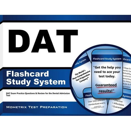 Dat Flashcard Study System Dat Exam Practice Questions