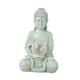 thumbnail image 2 of Estatua de Buda para jardín con energía solar para exteriores, escultura decorativa, regalo de inauguración de la casa, arte de resina para patio y, 2 of 9