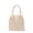 Beige, variant on NCY Beaded Bag Bead Mesh Hobo Tote Purse for Woman Natural Texture Rustic Style Summer Shoulder Handbag