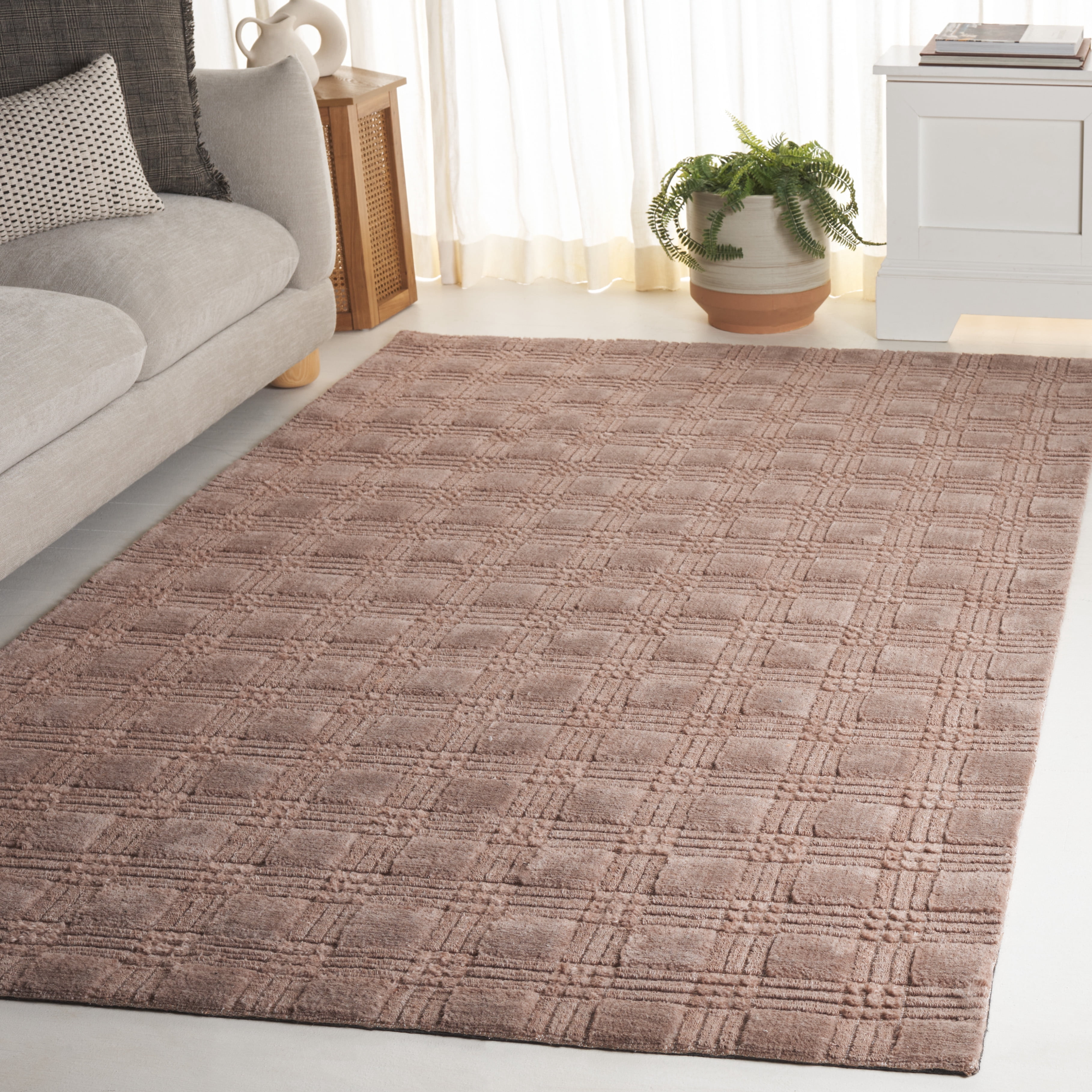 SAFAVIEH Genre Zachary Geometric Area Rug, Brown, 8' x 10'
