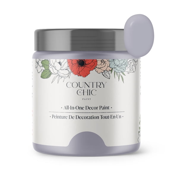 Country Chic Chalk Style Paint for Furniture, Wisteria, 16 fl oz