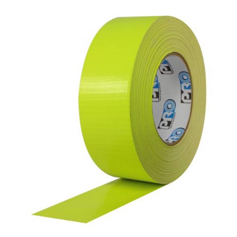 Pro Duct 139 Fluorescent Yellow Duct Tape 2" X 60 Yard Roll