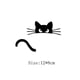 thumbnail image 3 of Matsuzay Pegatina para interruptor de pared de gato bonito, pegatina para decoración del hogar, pegatina para decoración del hogar, pegatina Decoración del hogar negro, 3 of 5