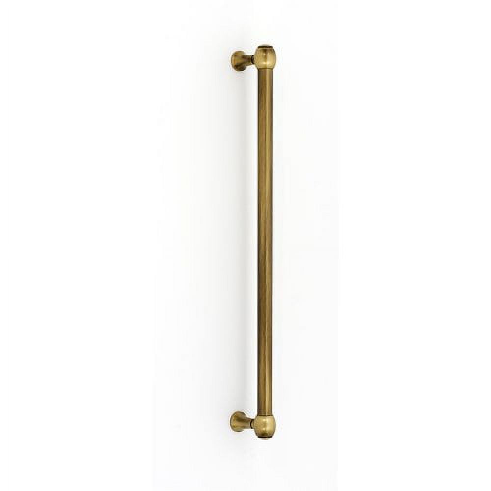 Alno D980-12 Royale 12" Center To Center Solid Brass Traditional Appliance Handle /