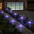 thumbnail image 4 of Luces solares para jardín SolarEra, paquete de 6, 120 LED, impermeables, 4 of 8