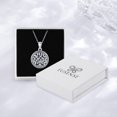 thumbnail image 4 of Eusense Tree of Life Necklace Pendant for Women, 925 Sterling Silver Memorial Lockets Pictures Photo Locket Necklace Jewelry Gift, 4 of 7