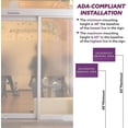 thumbnail image 4 of ADA CENTRAL SIGNS - 6" X4" Designated Smoking Area Sign - ADA Compliant Tactile Graphics Grade 2 Braille Text | Smoking Permitted Wall Signs for Offices, Private Businesses, Schools, and Restaurants, 4 of 7