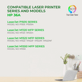 thumbnail image 2 of TCT 36A Toner Cartridge - Premium Compatible Replacement for 36A CB436A Black, 2 of 6