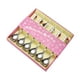 thumbnail image 5 of Juego de 6 cucharas navideñas de acero inoxidable, cucharas de postre reutilizables. plata, 5 of 9