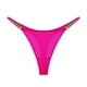 thumbnail image 2 of Gibobby Ropa interior termica Cinturón imitación, bragas seda para mujer, diseño marca, cintura cristal , Tanga Sexy para ropa interior mujer (Rosa, M), 2 of 5