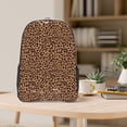 thumbnail image 5 of Honeii Leopard Printed Print Clear Backpack Heavy Duty Transparent Bag 17" See Through BookBag for Women Men Adults Work Festival Sports Travel, 5 of 7