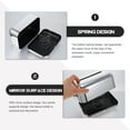 thumbnail image 2 of Shisuyan Tissue Case Silver 1Pcs 7.1x4.7x3.9in, 2 of 8