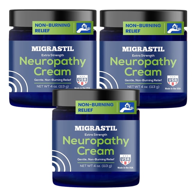 Crema para aliviar la neuropatía Basic Vigor Migrastil Extra Strength