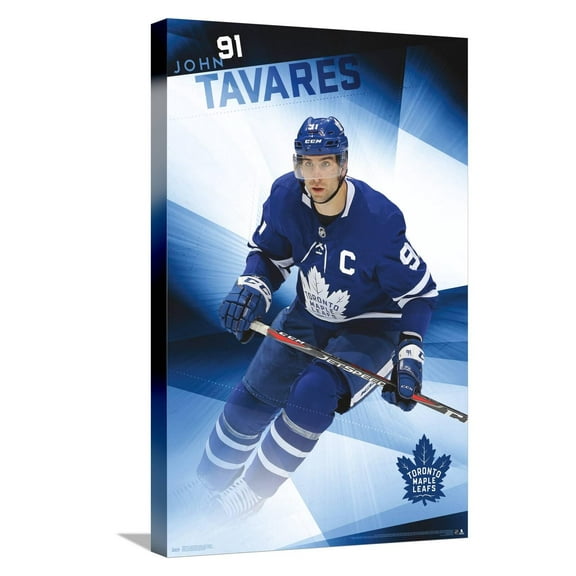 NHL Toronto Maple Leafs - John Tavares 19 Canvas Wall Poster, 14.725" x 22.375"