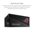 thumbnail image 2 of ASUS ROG Strix 1000W Gold Aura Edition (Fuente de alimentación totalmente modular, certificación 80+ Gold, ATX 3.0, certificación Cybenetics Lambda A+, compatible con PCIe Gen 5.0, ventilador Axial-te, 2 of 5