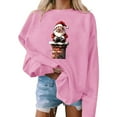 thumbnail image 2 of My Items Talove Long Sleeve Shirts for Women Funny Graphic Sweatshirt Women Fall Clothes Fall Outfits 2025 Fashion Womens Tops Long Sleeve Cotton Christmas Shirts, 2 of 4