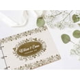 thumbnail image 5 of Darling Souvenir Personalized Engraved Laser Cut Wedding Guest Book Wooden Cover Sign-in Book Registry Guestbook Scrapbook-Z5, 5 of 7