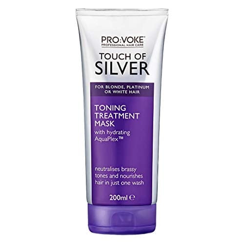 Pro:Voke Toning Treatment Mask for Blonde, Platinum, White or Grey Hair - 200 ml