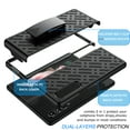 thumbnail image 6 of Tiflook For Samsung Galaxy Z Fold 3 5G Case Holster Clip Hard Shell Locking Belt Swivel Carrying Full Body Slim Cover Black, 6 of 7