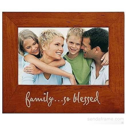 - FAMILY SO BLESSED eco-friendly frame by Malden