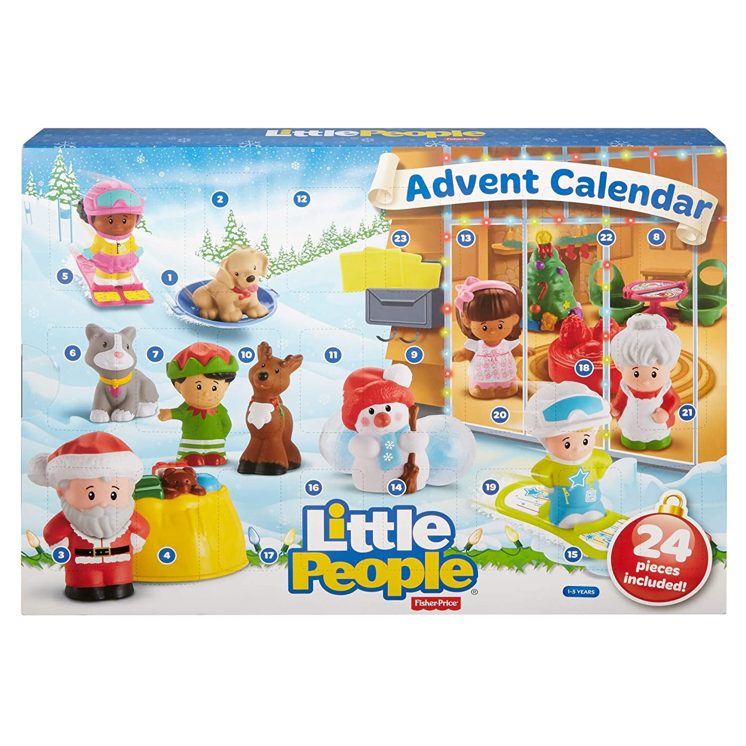 FisherPrice Little People Advent Calendar, Count Down to Christmas