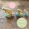 thumbnail image 3 of Los niños prefieren Adivina cuánto te amo Personajes de juguete de madera del libro en 3 segmentos Juguete clásico de 5 pulgadas de alto para niños pequeños y niños, 3 of 5