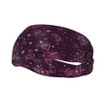 thumbnail image 2 of Uemuo Snowflakes and Hearts Printed Sports Headbands for Men Women,Moisture Wicking Workout Headband, Sweatband Headbands,Non-slip Workout Gym Yoga Headband, 2 of 9