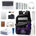 thumbnail image 3 of The Undertaker Backpack, 17 Inch Laptop Backpack, Water-Resistant BookBag, Adjustable Shoulder Straps, Durable 600D Polyester, 3 of 9