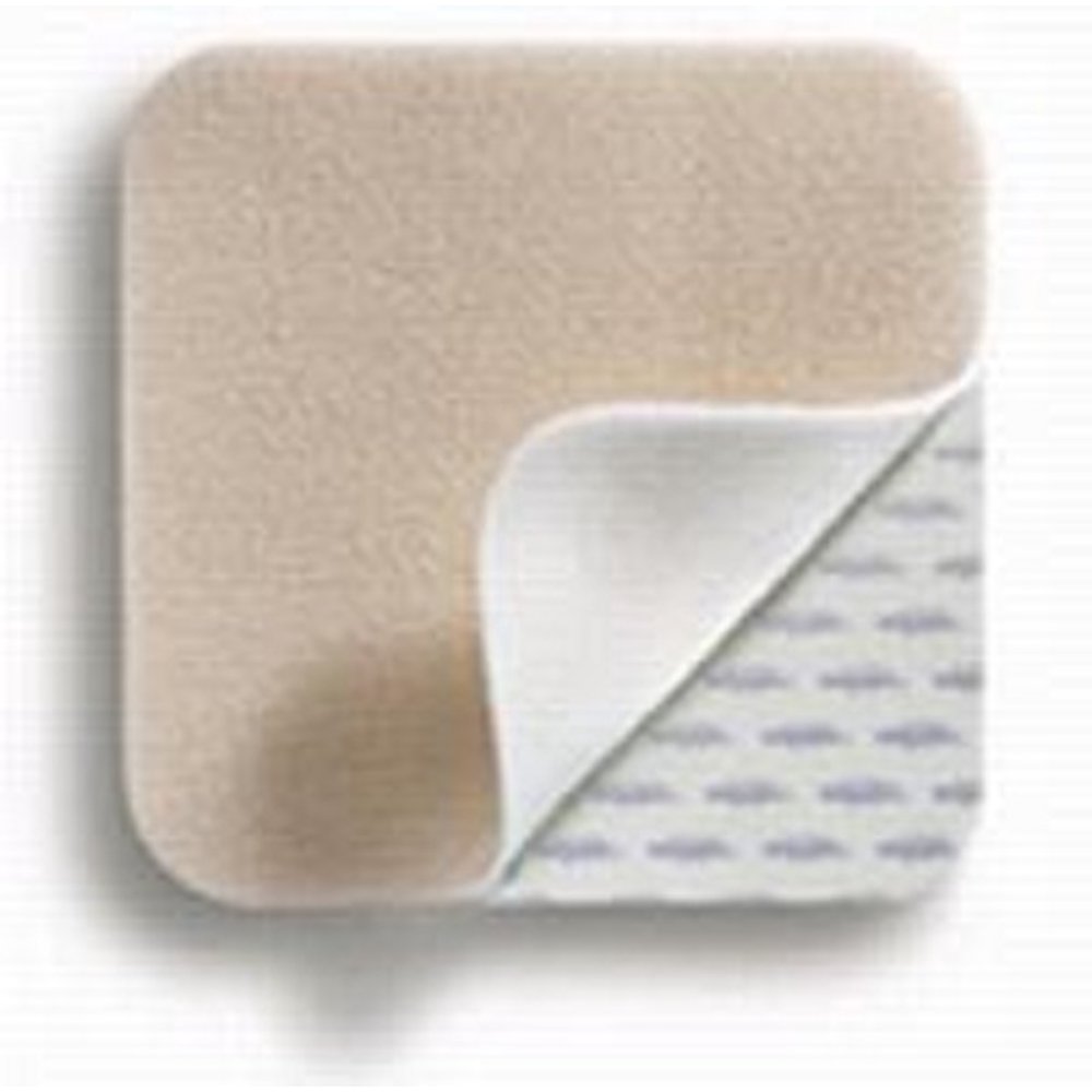Thin Silicone Foam Dressing Mepilex Lite 22/5 X 32/5 Inch Square